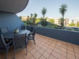 Apartment with garden view