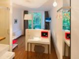 Comfort Single room with balcony and with garden view