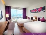 Deluxe Twin room with city view