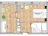 Standard Double room with mountain view