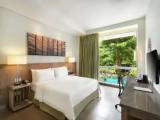 Double room with pool view