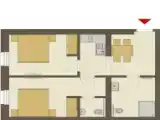 2 Bedrooms Standard Quadruple room