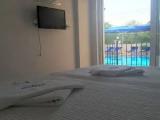 Standard Quadruple Family room with pool view