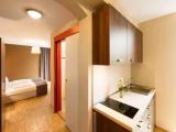 Studio with balcony