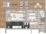 Suite with balcony and with mountain view