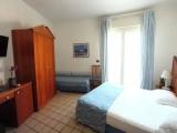 Comfort room with balcony and with sea view