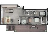 3 Bedrooms Superior Apartment with balcony