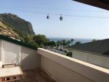 Studio with partial sea view
