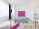Comfort room with city view