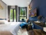 Studio with balcony and with city view