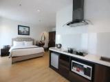 Studio with balcony and with sea view