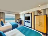 Quadruple room with balcony and with sea view