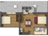 1 Bedroom Family Apartment with mountain view