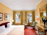 Comfort room with canal view