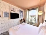 Deluxe Double room with balcony and with sea view