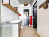 Studio with balcony