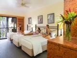 Standard Triple room with balcony and with pool view