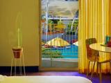 Standard Double room with balcony and with pool view