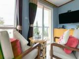 Deluxe Double room with balcony and with sea view