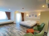Standard Quadruple room with garden view