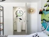 Comfort room with garden view