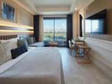 Deluxe room with side sea view