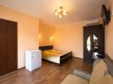 1 Bedroom Luxury Quadruple room with balcony and with garden view