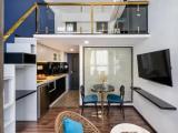 Duplex Studio with balcony and with city view