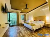 Deluxe Family room with balcony and with land view