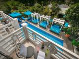 Double Suite with balcony and with pool view