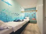 Superior Family Suite with balcony and with partial sea view