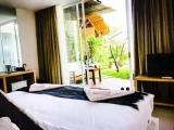 Deluxe Double room with balcony and with pool view