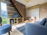 Duplex Studio with mountain view