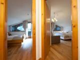 1 Bedroom Double Family Apartment with balcony and with mountain view