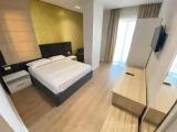 Standard Triple room with balcony and with sea view