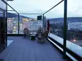 Studio with balcony