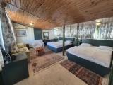 Standard Quadruple room with balcony and with pool view