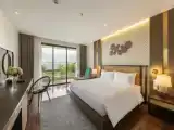 Deluxe Double room with balcony and with mountain view