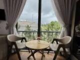 Deluxe Double room with balcony and with garden view