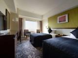 Twin room with city view