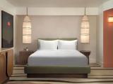 Double room with partial ocean view