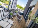 Double Apartment with balcony and with city view