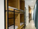 Bed in Dorm (female dorm) with balcony