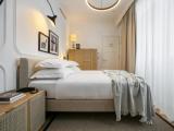 Comfort room with city view