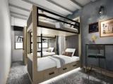 Bed in Dorm