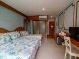 Standard Triple room with balcony and with pool view