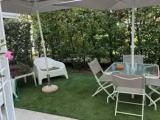 Double Basement Studio with garden view