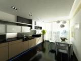Studio with balcony