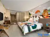 Superior Quadruple room with park view