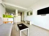 Studio with balcony
